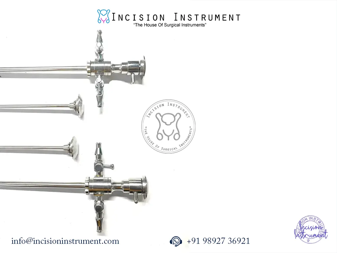 Laparoscopic arthroscopy sheath 4mm stainless steel reusable surgical instrument CE approved for minimally invasive surgery.