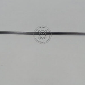 Incision Instrument laparoscopic stainless steel aspiration needle shows a reusable needle with sharp bevel tip, Luer lock hub, and elongated shaft for precise fluid aspiration during minimally invasive procedures.