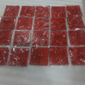 Top best manufacturer laparoscopic suturing pad for suture reusable from Incision Instrument Mumbai – certified training device visible with multi-layered silicone skin, embedded mesh, and pre-marked incision lines for realistic practice.