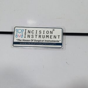 Incision Instrument Reusable Laparoscopic Ceramic Monopolar L Hook Electrode 5mm x 330mm shows a slender L-shaped ceramic tip on a durable monopolar electrode shaft.
