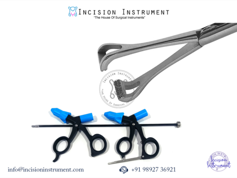 Laparoscopic Babcock Grasper Forceps 5mm x 330mm CE Certified