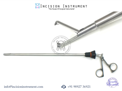 Laparoscopic Claw Forceps Gall Bladder Grasper 10mm x 330mm CE Certified