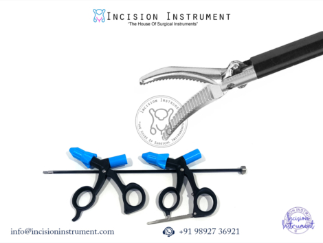 Laparoscopic Maryland dissector grasper forceps 5 mm × 330 mm reusable stainless steel