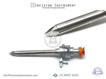 Laparoscopic Trocar Cannula 5mm x 110mm CE Certified Stainless Steel Surgical Instrument