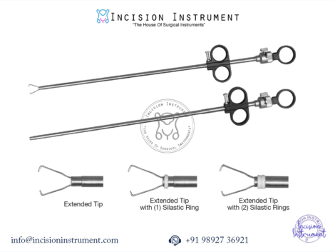 Laparoscopic Tubal Ligation Ring Applicator 7mm x 330mm CE Certified