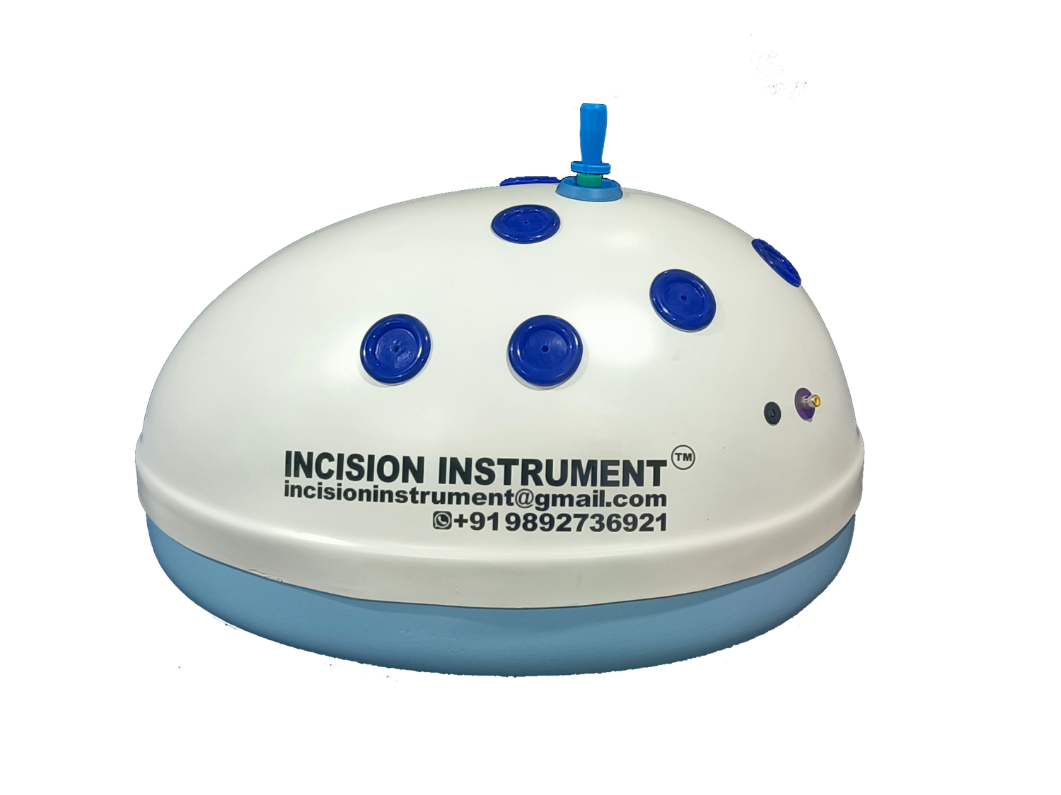 Laparoscopic oval egg shape endo trainer with 5 basic training instruments