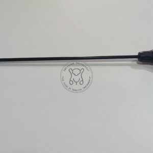 Incision Instrument laparomed laparoscopic click line grasper forceps curved scissor 5mm shows a reusable forceps with curved scissor jaws and click-lock handle for precise laparoscopic cutting and grasping.