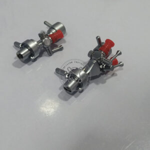 Incision Instrument laparoscopic single double channel bridge sheath shows a reusable bridge sheath with single and double channel configurations for flexible instrument access through endoscopes.