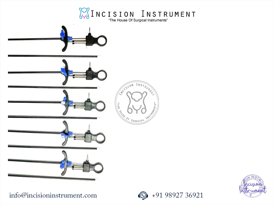 10Pc Laparoscopic PCOD Needle 5mm SS Reusable Surgical Instruments