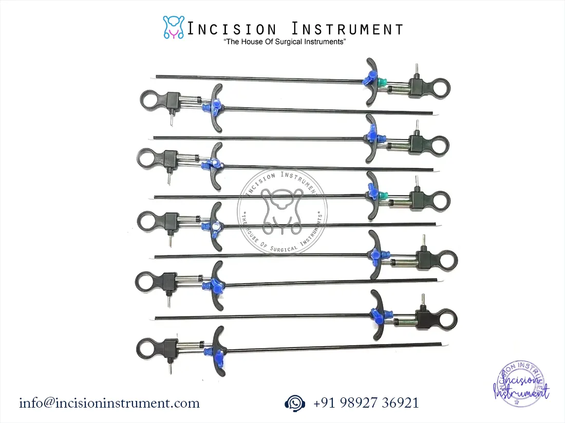 10Pc Laparoscopic PCOD Needle 5mm SS Reusable Surgical Instruments