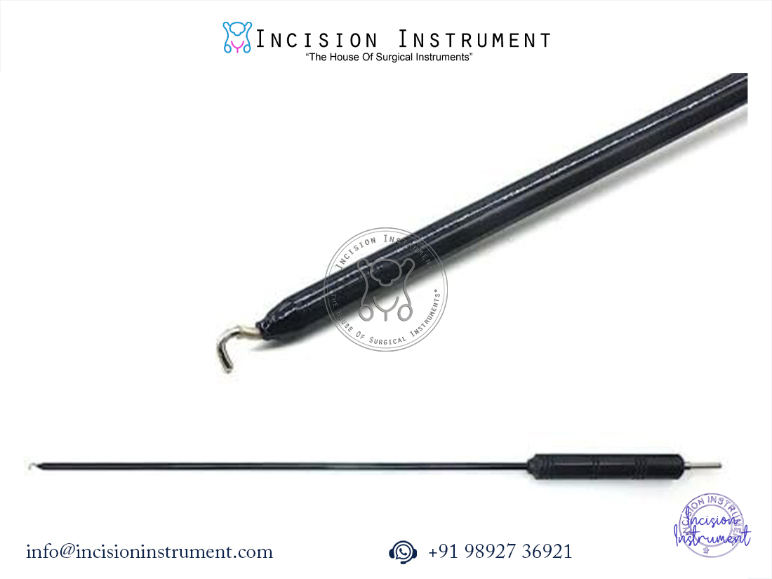 Laparoscopic monopolar & bipolar electrode set 4PC surgical instrument CE certified stainless steel