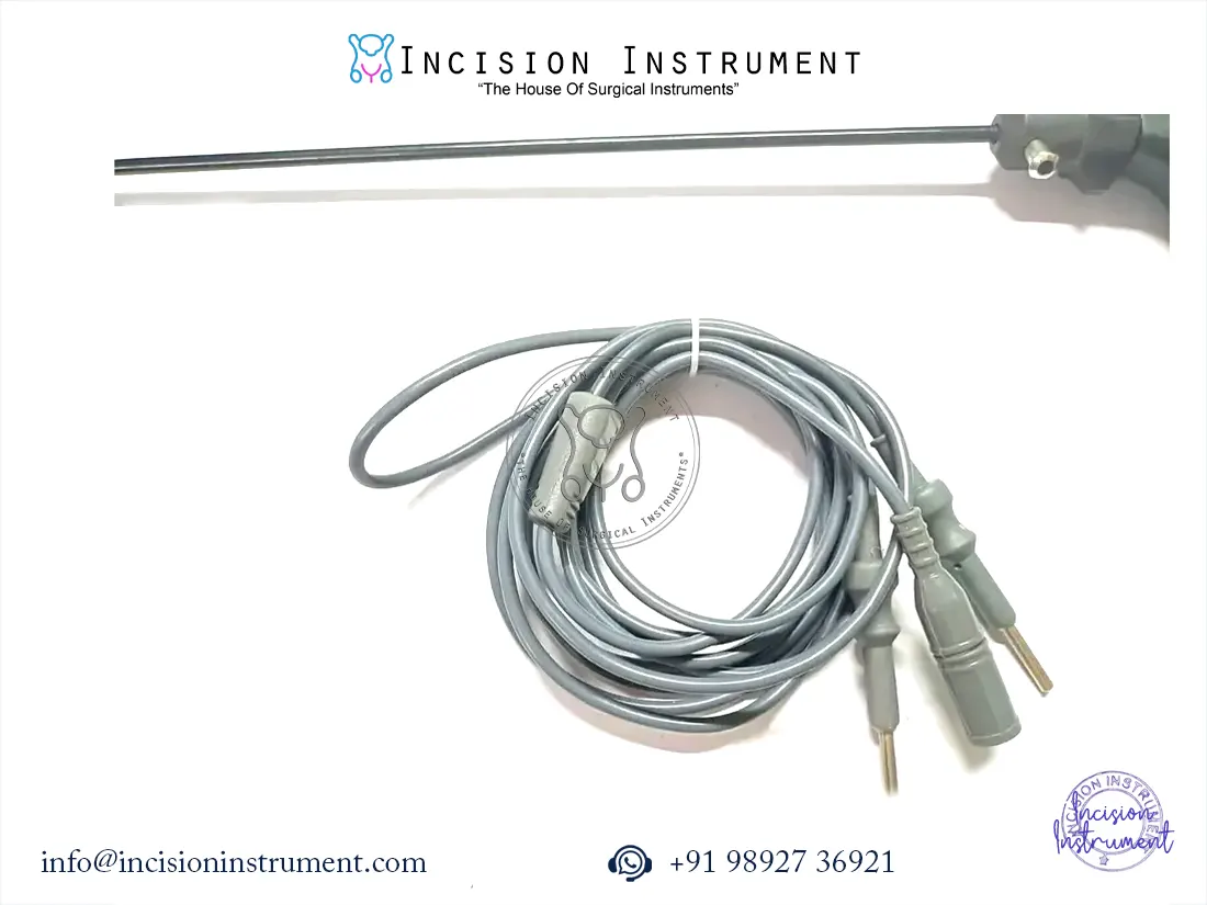 4pc laparoscopic bipolar forceps 5mm stainless steel reusable surgical instrument