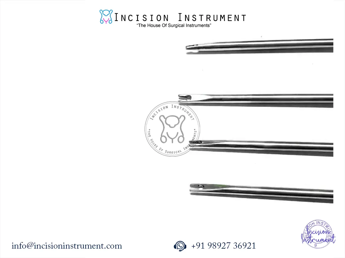 4pc laparoscopic knot pusher 5mm stainless steel reusable surgical instrument