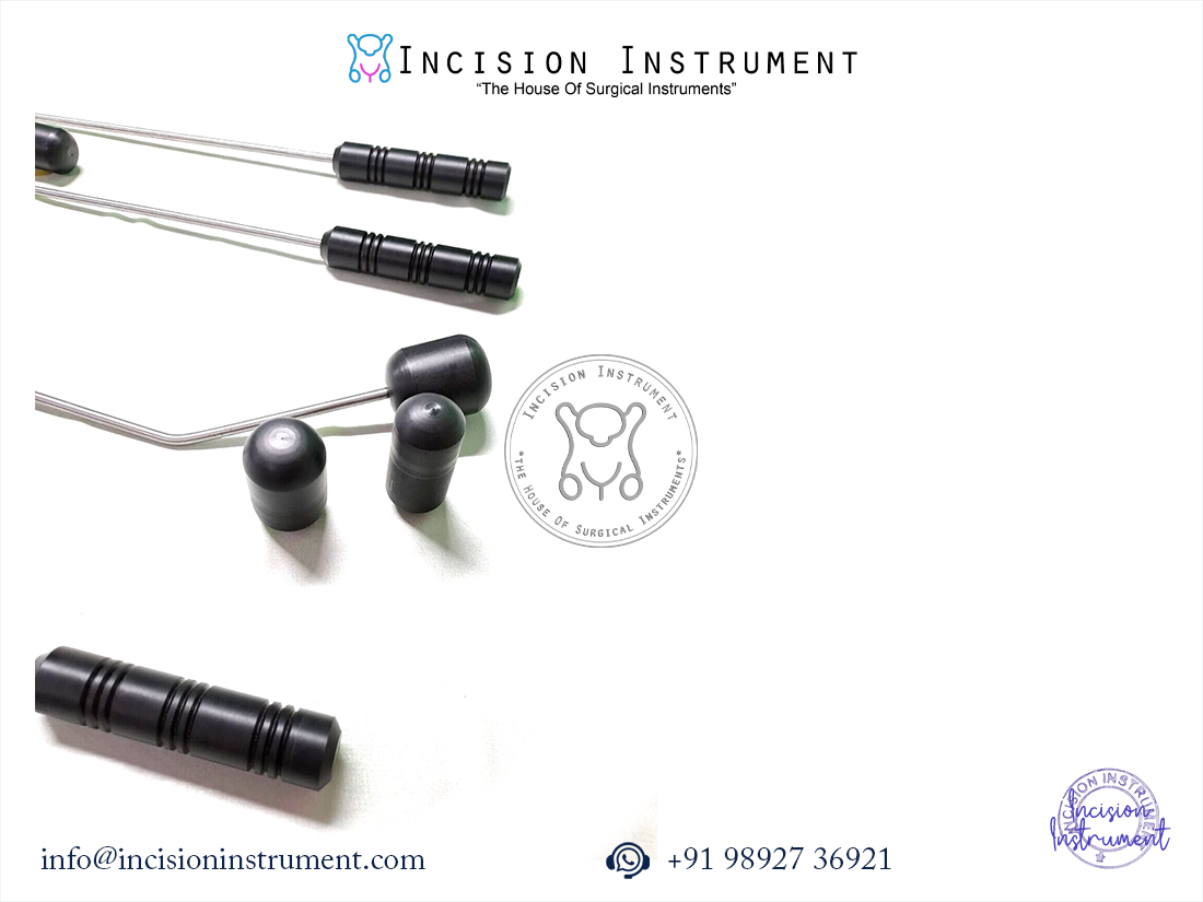 4pc laparoscopic uterine manipulator stainless steel reusable instrument