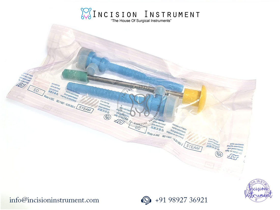 5mm disposable apple trocar laparoscopic surgical instrument, CE certified and sterile