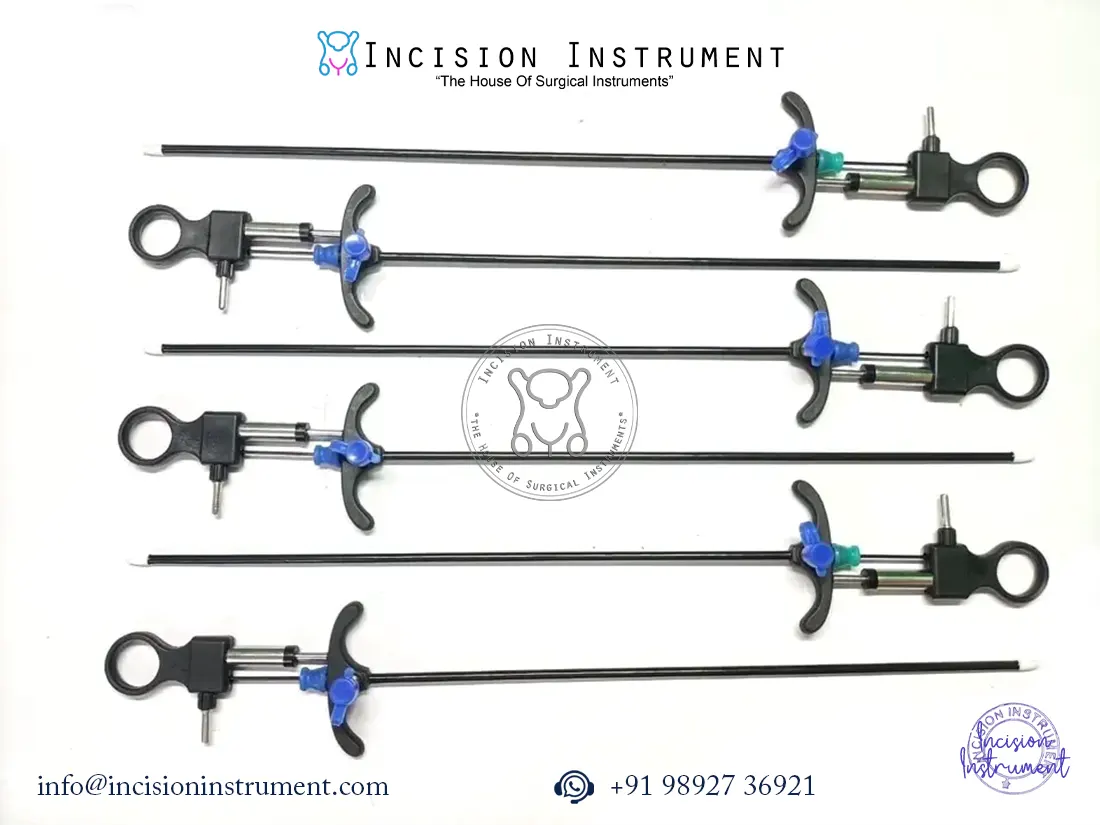 Enhance precision in PCOD (Polycystic Ovary Disease) laparoscopic procedures with the 6Pc Laparoscopic PCOD Needle Set 5mm SS. Crafted from high-quality stainless steel, this CE-approved, reusable surgical instrument set ensures durability, anti-rust performance, and reliable operation for minimally invasive gynecological surgeries. Trusted by top surgeons across India, these needles are designed for ergonomic handling, accurate tissue penetration, and smooth needle deployment, reducing procedure time and improving outcomes. Ideal for laparoscopic ovarian drilling, follicle puncture, and PCOD management, this set is a must-have for gynecology operating rooms seeking precision and safety.