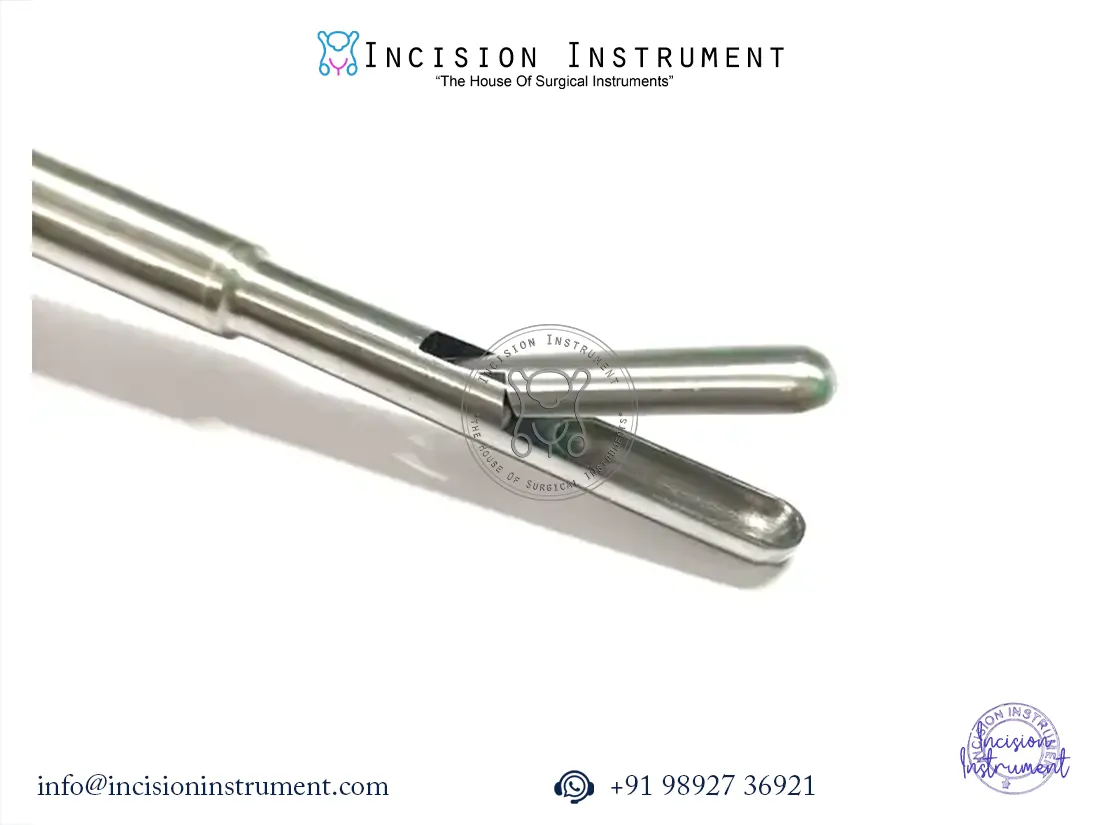 6Pc Laparoscopic Spoon Forceps 10mm Stainless Steel Reusable Surgical Instruments