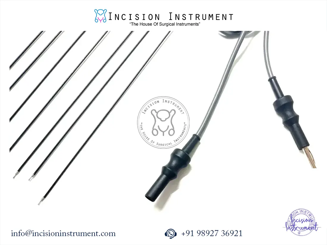 7Pc Laparoscopic Hysteroscopy Monopolar L-Hook 5Fr 40cm Surgical Instrument Set Reusable CE