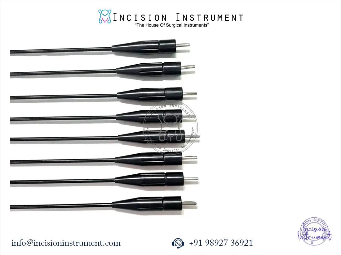 8Pc Laparoscopic Monopolar Ball Electrode 5mm Reusable Surgical Instrument