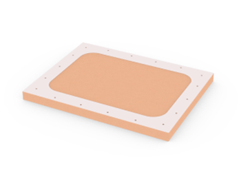 Laparoscopic abdominal wall LAW model for surgical port placement and trocar insertion training
