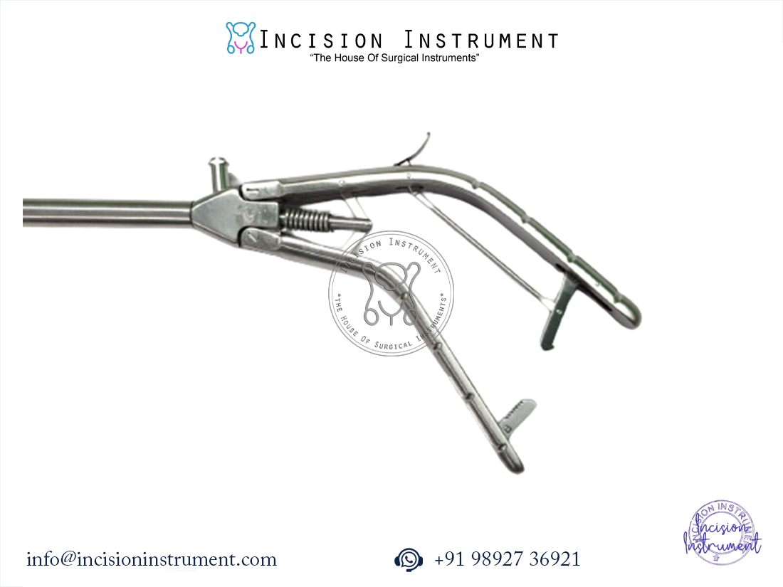 Laparoscopic Storz type handle tenaculum 10mm stainless steel