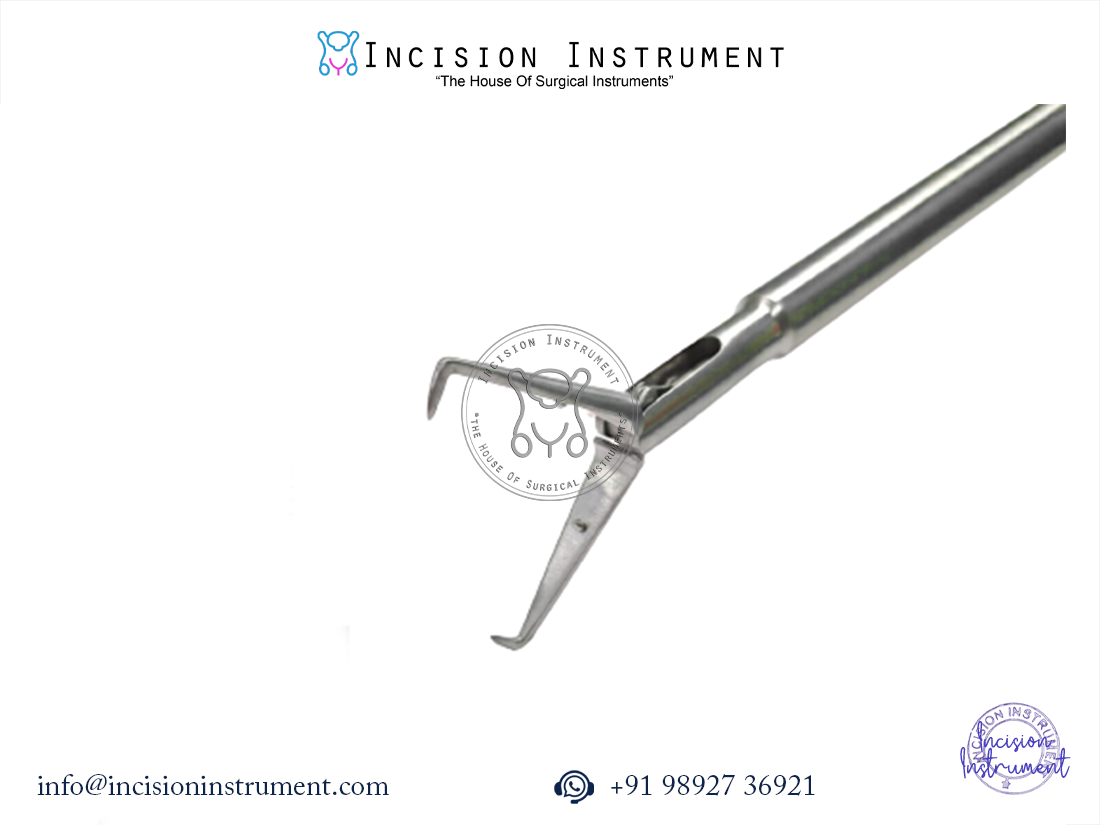 Laparoscopic Storz type handle tenaculum 10mm stainless steel