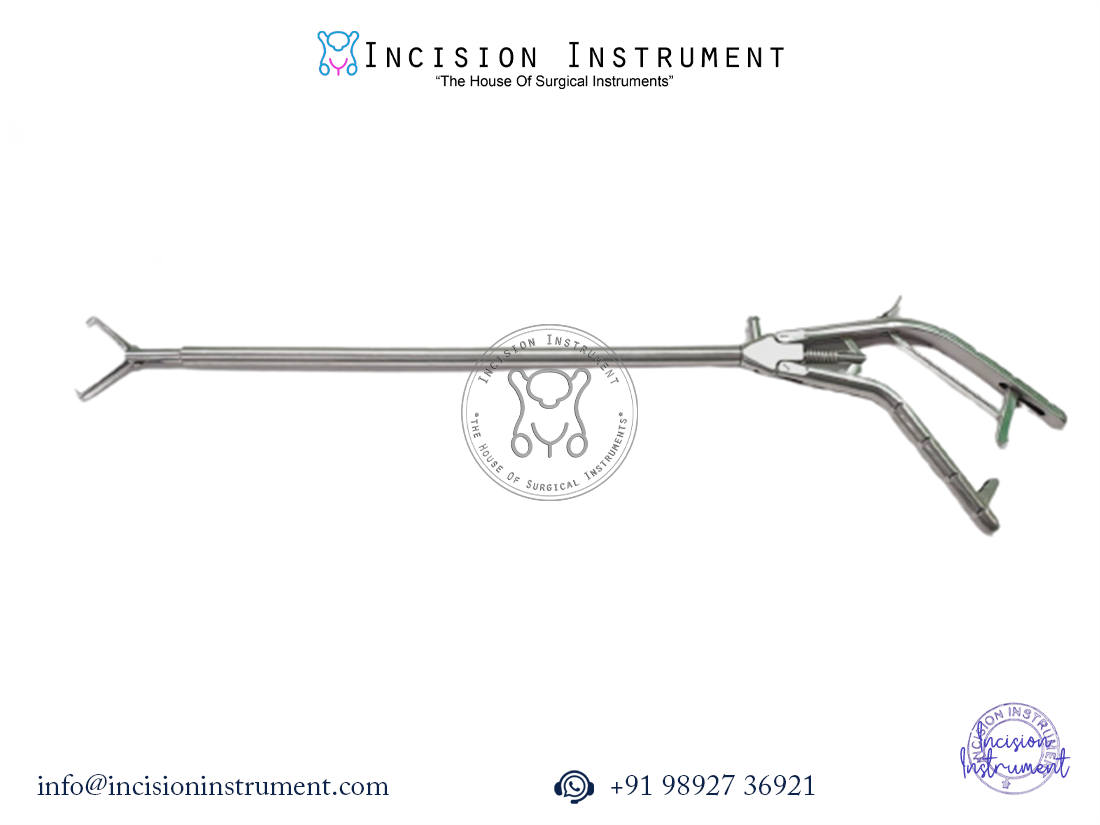 Laparoscopic Storz type handle tenaculum 10mm stainless steel