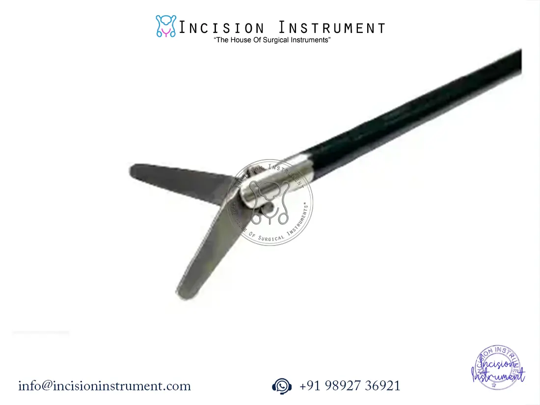 Laparoscopic straight scissor 5mm stainless steel reusable instrument