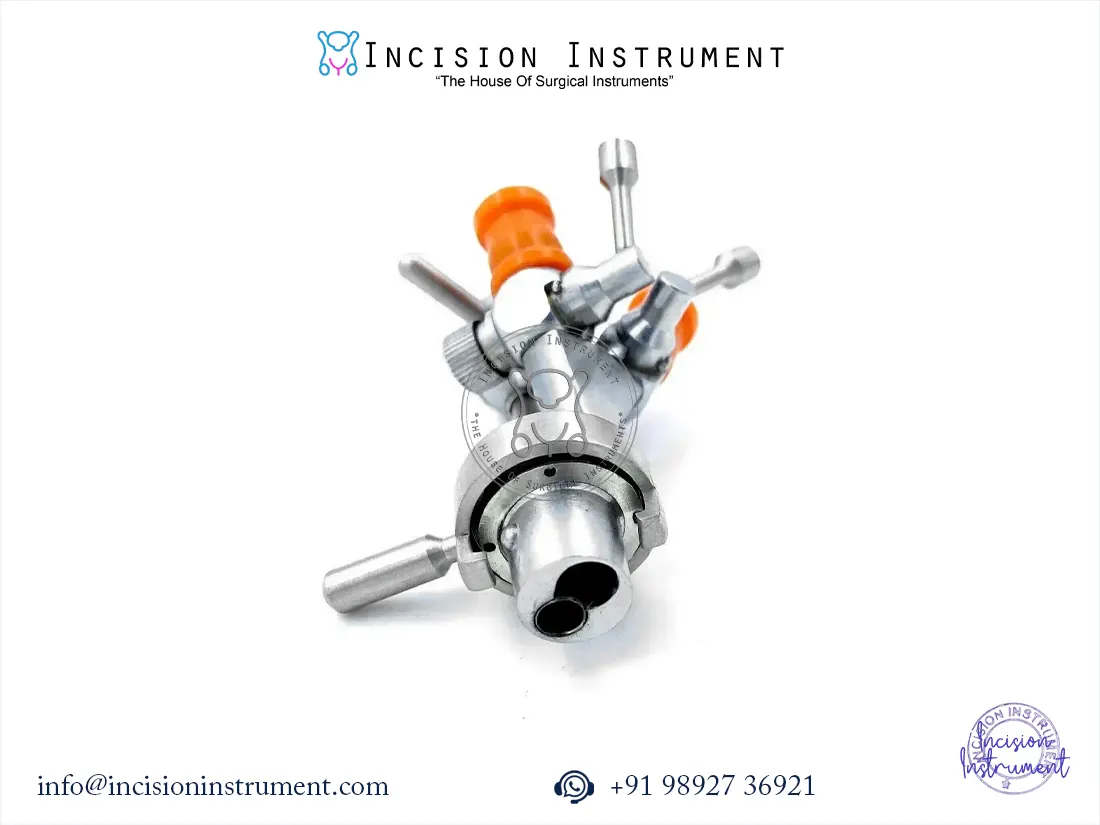 Cystoscopy double channel bridge Storz compatible urology surgical instrument