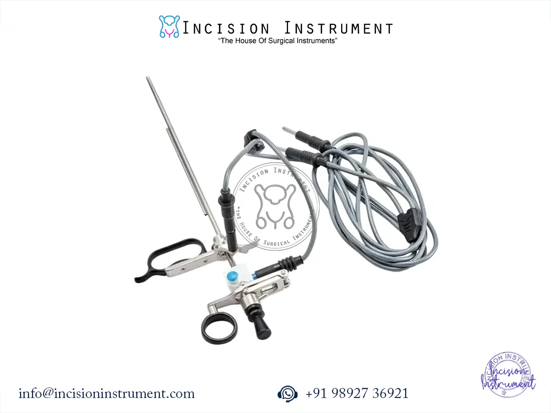 Cystoscopy monopolar bipolar passive working element for 4mm endoscope