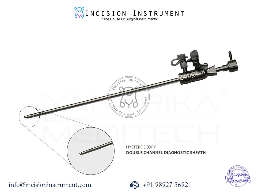 Hysteroscope operative and diagnostic sheath 4mm Bettocchi
