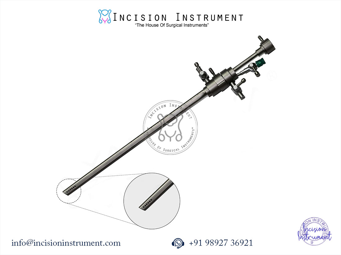 Hysteroscope operative sheath 4mm double channel Bettocchi