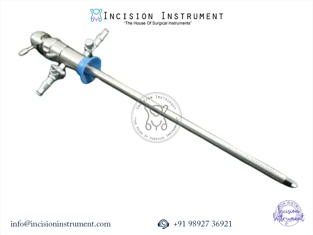 Hysteroscope resectoscope sheath 24Fr continuous irrigation