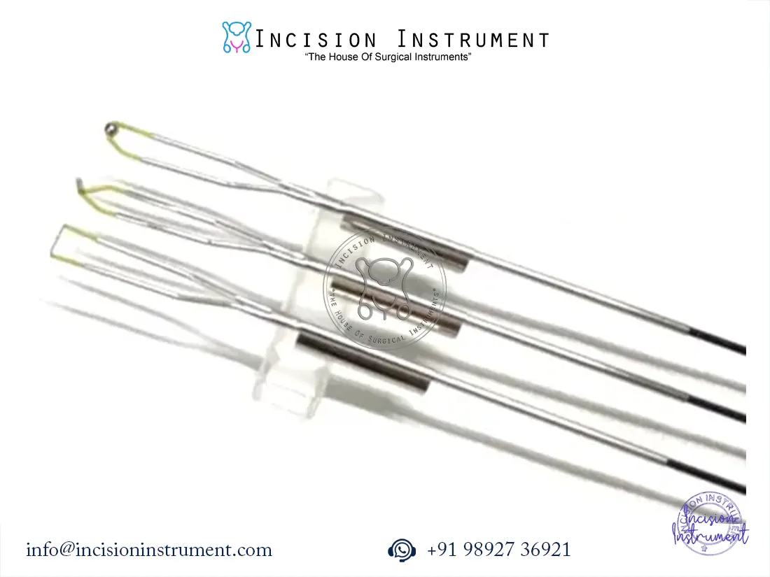 Hysteroscopy monopolar working element with 4mm 30 degree cystoscope