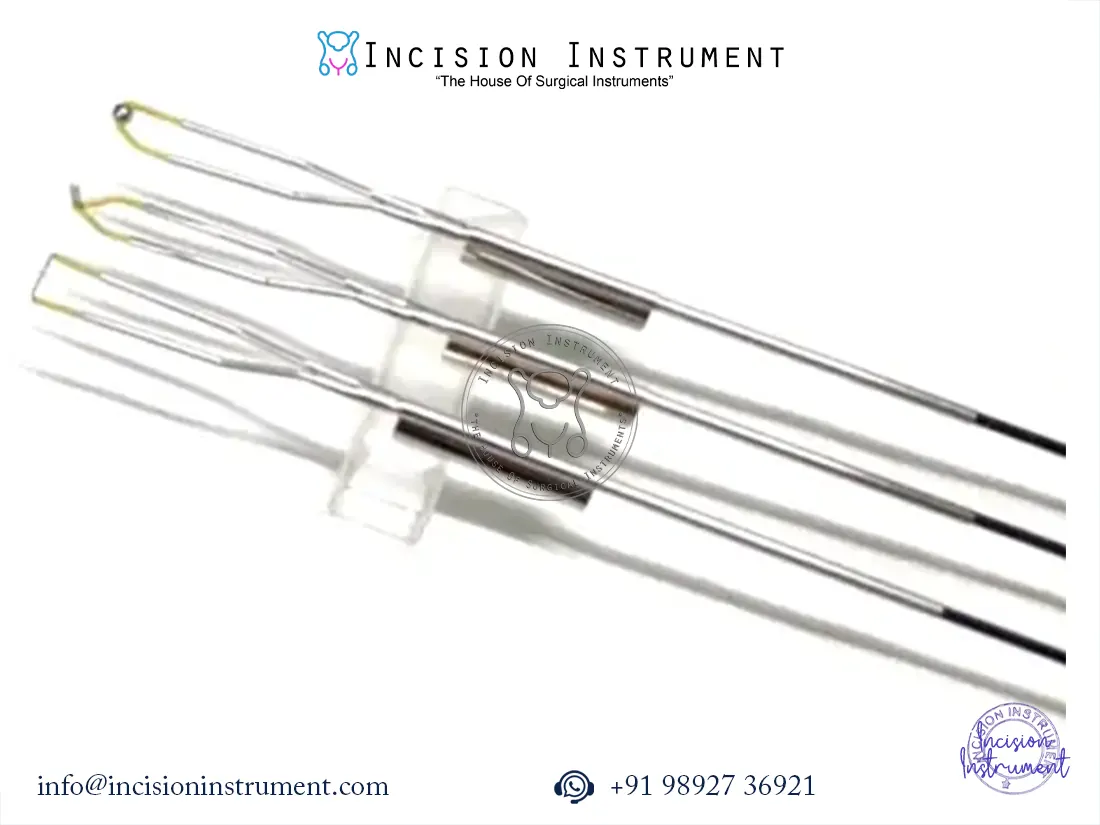 Hysteroscopy monopolar working element with 4mm 30 degree cystoscope