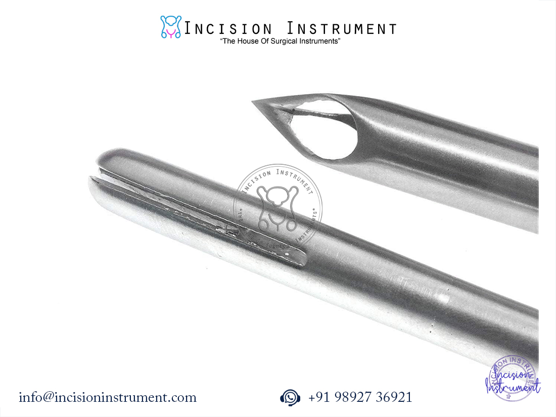 Laparoscopic 10mm safety trocar 3 Dhari stainless steel surgical instrument