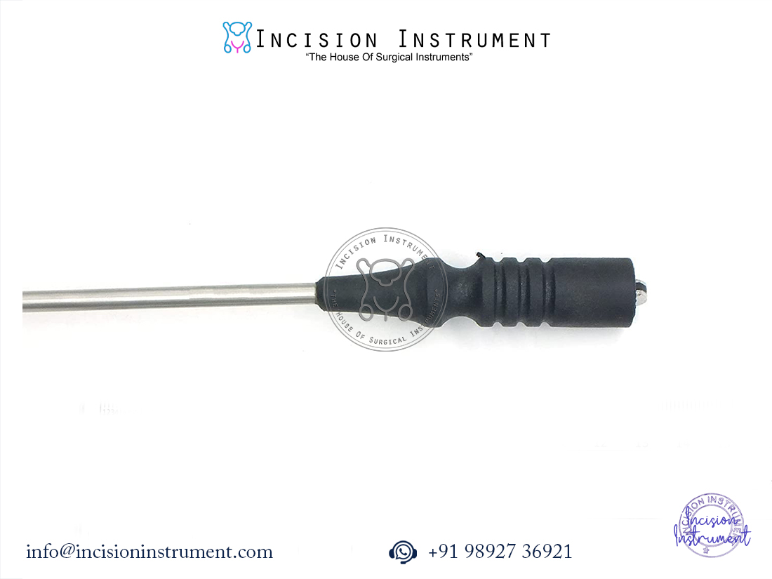 Laparoscopic 5mm bipolar L-hook electrode surgical instrument