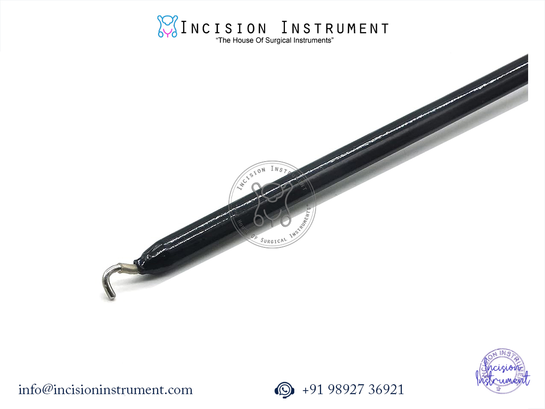 Laparoscopic 5mm monopolar hook and bipolar ball electrode set