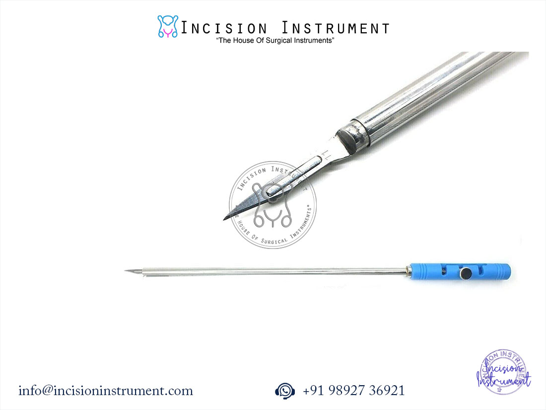Laparoscopic endo knife 5mm and 10mm stainless steel instrument