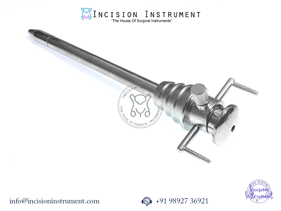 Laparoscopic Hasson trocar 5mm stainless steel surgical instrument