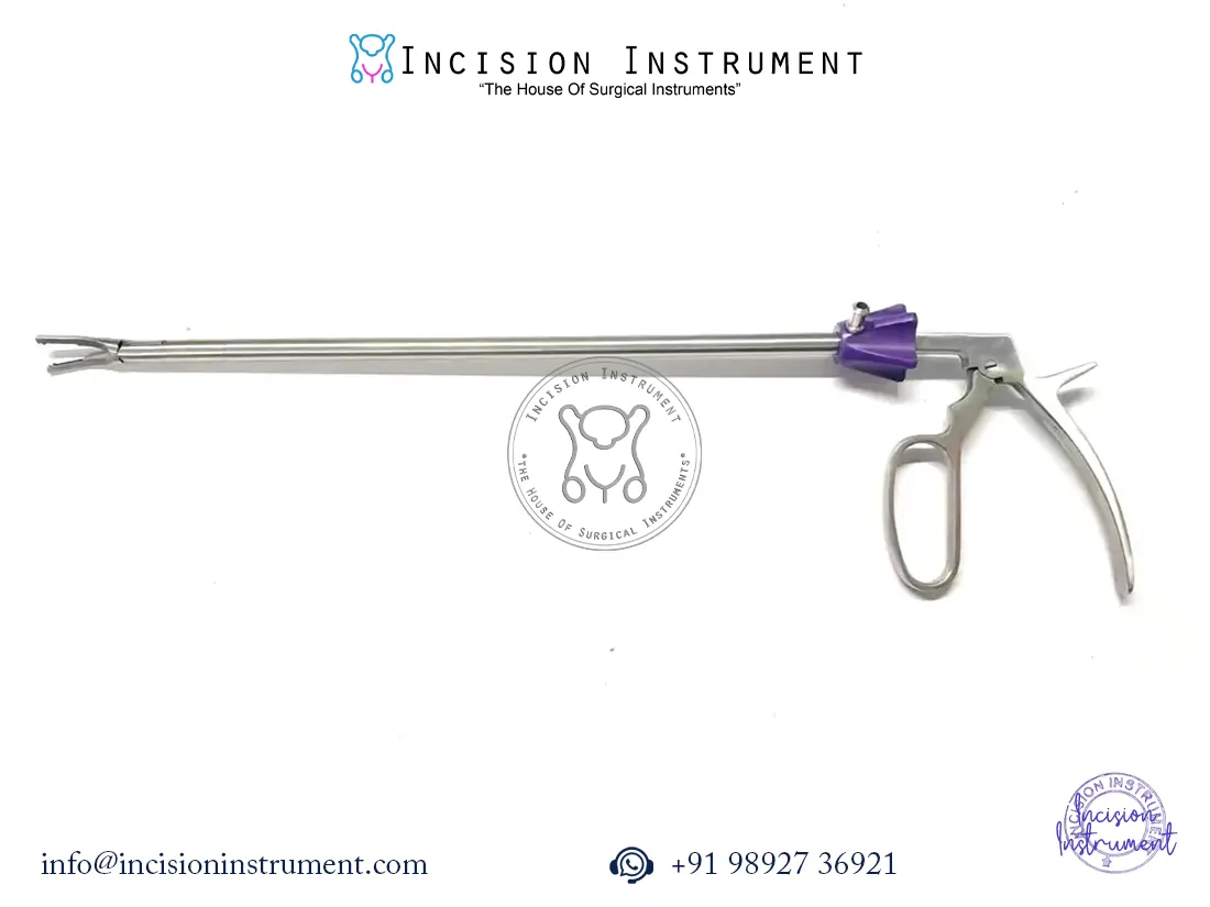 Laparoscopic Purple Hem-O-Lok Applier 10mm x 330mm SS