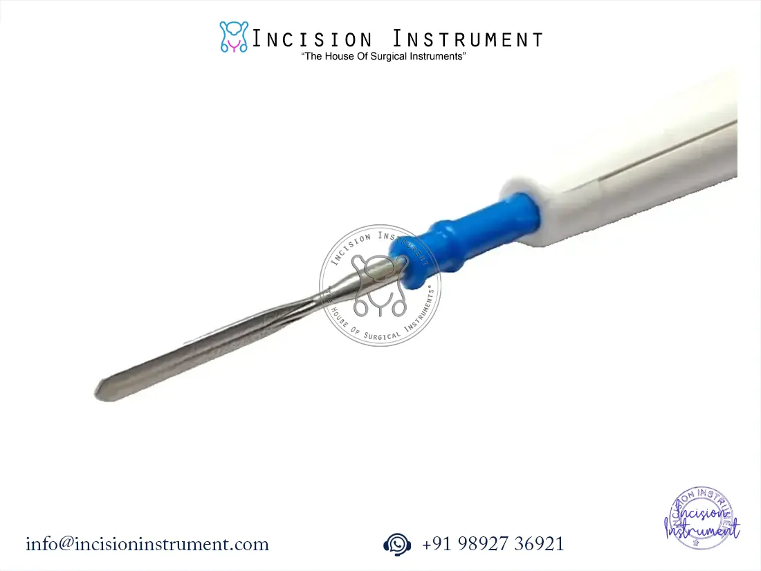 Disposable laparoscopic cautery pencil stainless steel CE certified surgical instrument