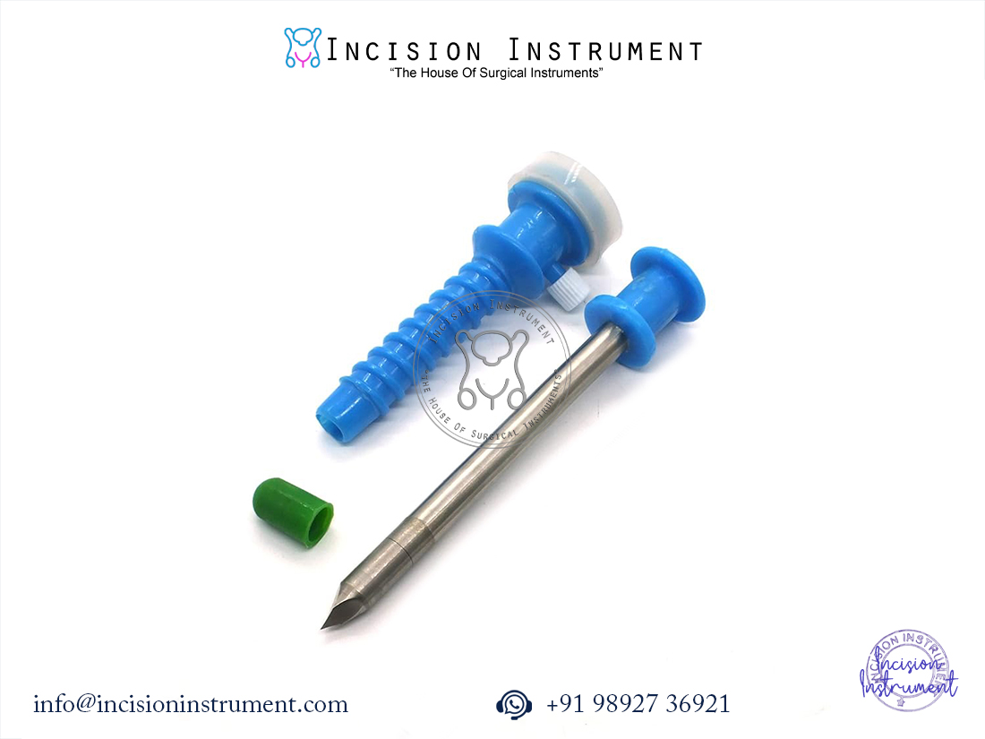 Laparoscopy apple trocar disposable 5mm and 10mm pack of 3 CE certified