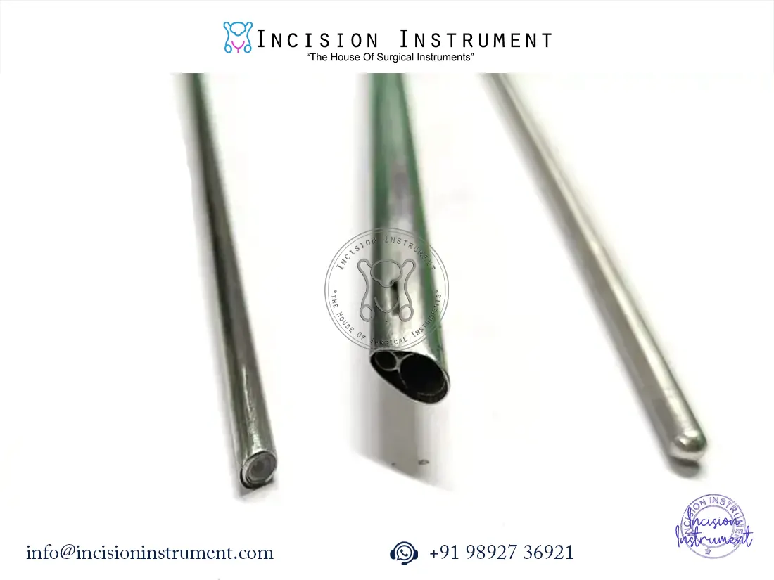 Hysteroscopy telescope 4mm 30 degree with operative sheath stainless steel CE certified surgical instrument