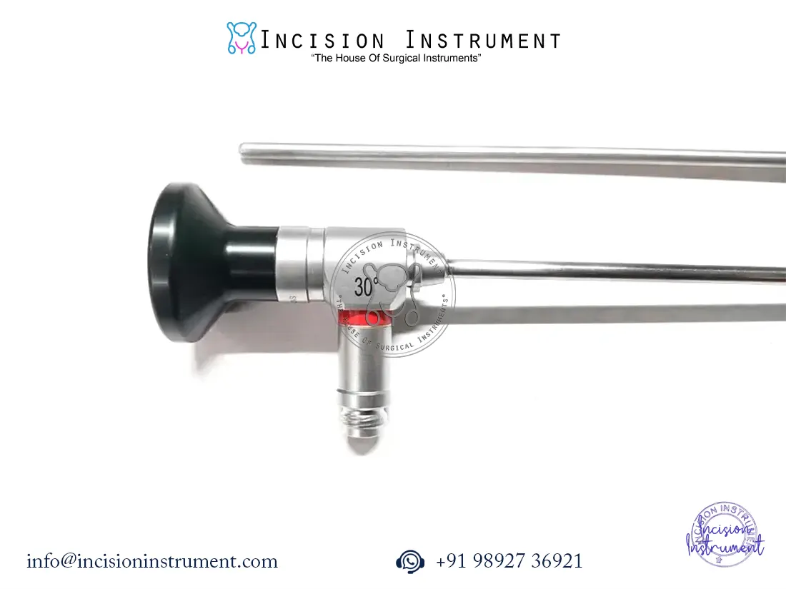 Hysteroscopy telescope 4mm 30 degree with operative sheath stainless steel CE certified surgical instrument