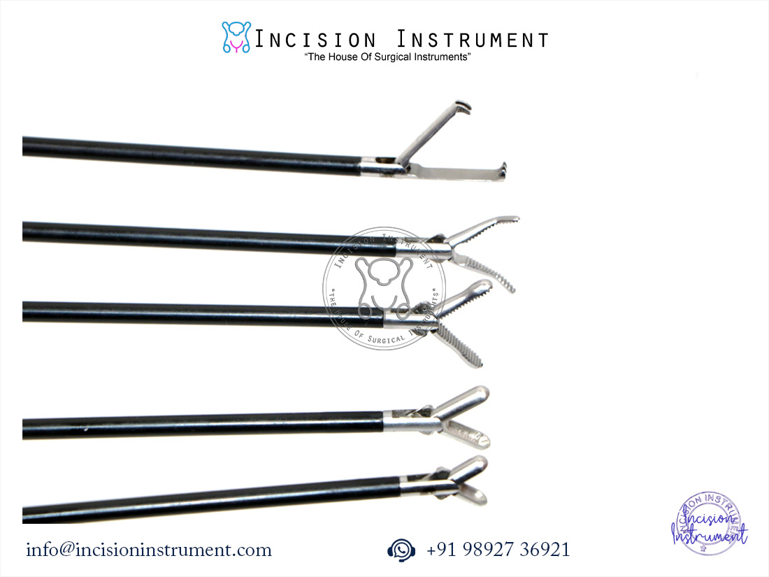 Laparoscopic 5mm Claw Mixter Biopsy Fundus Duck Bill Cup Grasper Forceps CE Certified