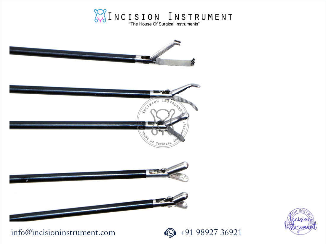 Laparoscopic 5mm Claw Mixter Biopsy Fundus Duck Bill Cup Grasper Forceps CE Certified