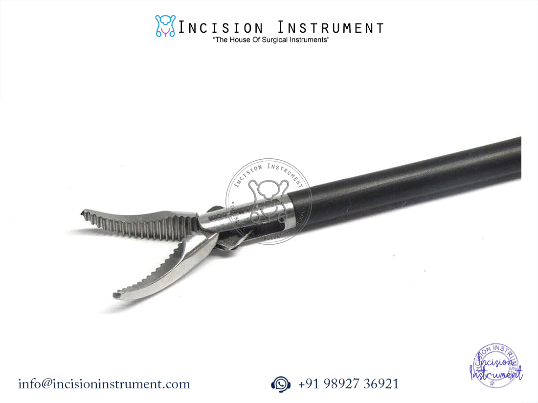 Laparoscopic 5mm curved hook scissor Maryland grasper stainless steel instrument