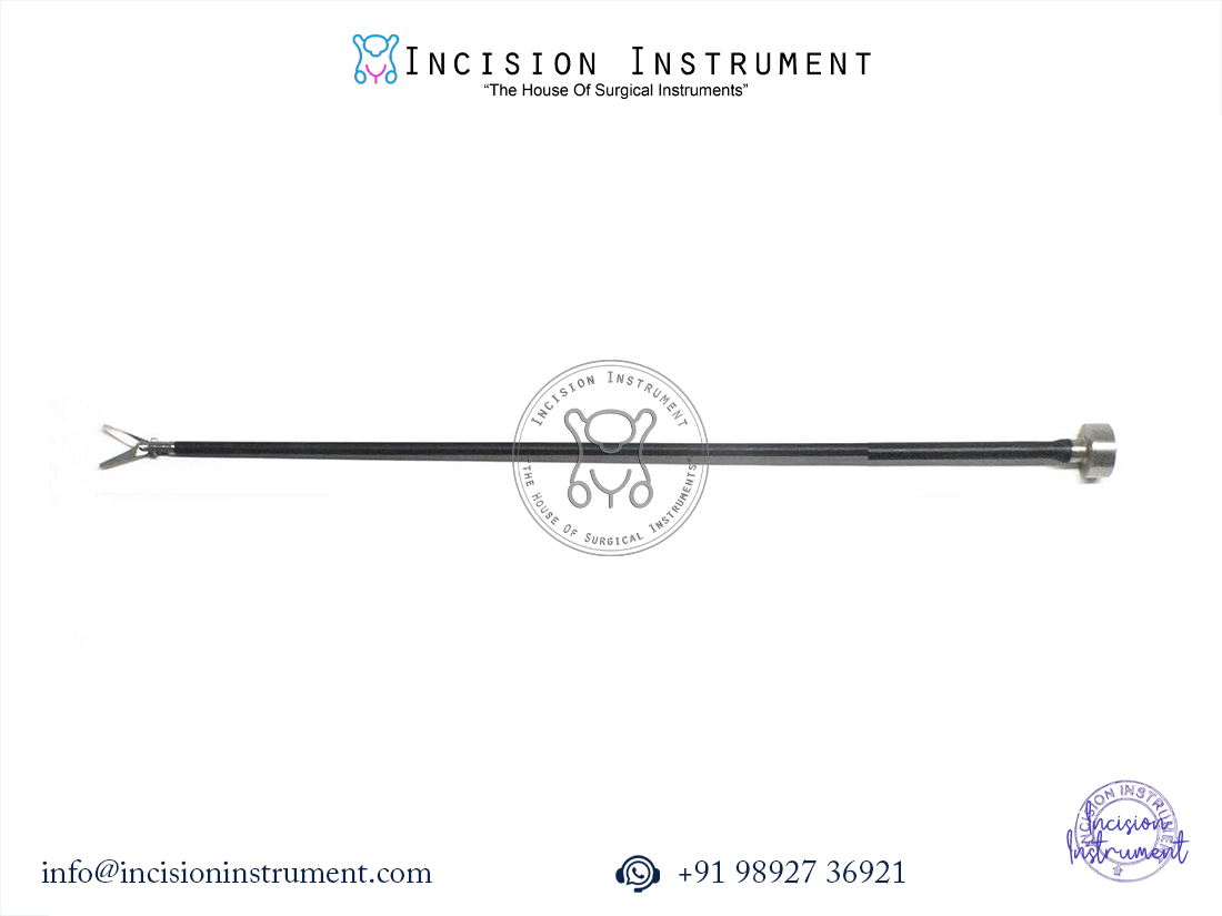 Laparoscopic 5mm curved hook scissor Maryland grasper stainless steel instrument