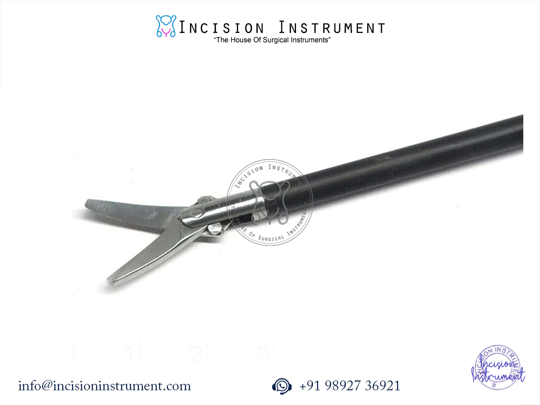 Laparoscopic 5mm curved hook scissor Maryland grasper stainless steel instrument